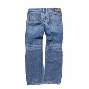 Diesel Safado Regular Slim Straight Jeans W36 Wash 0RU